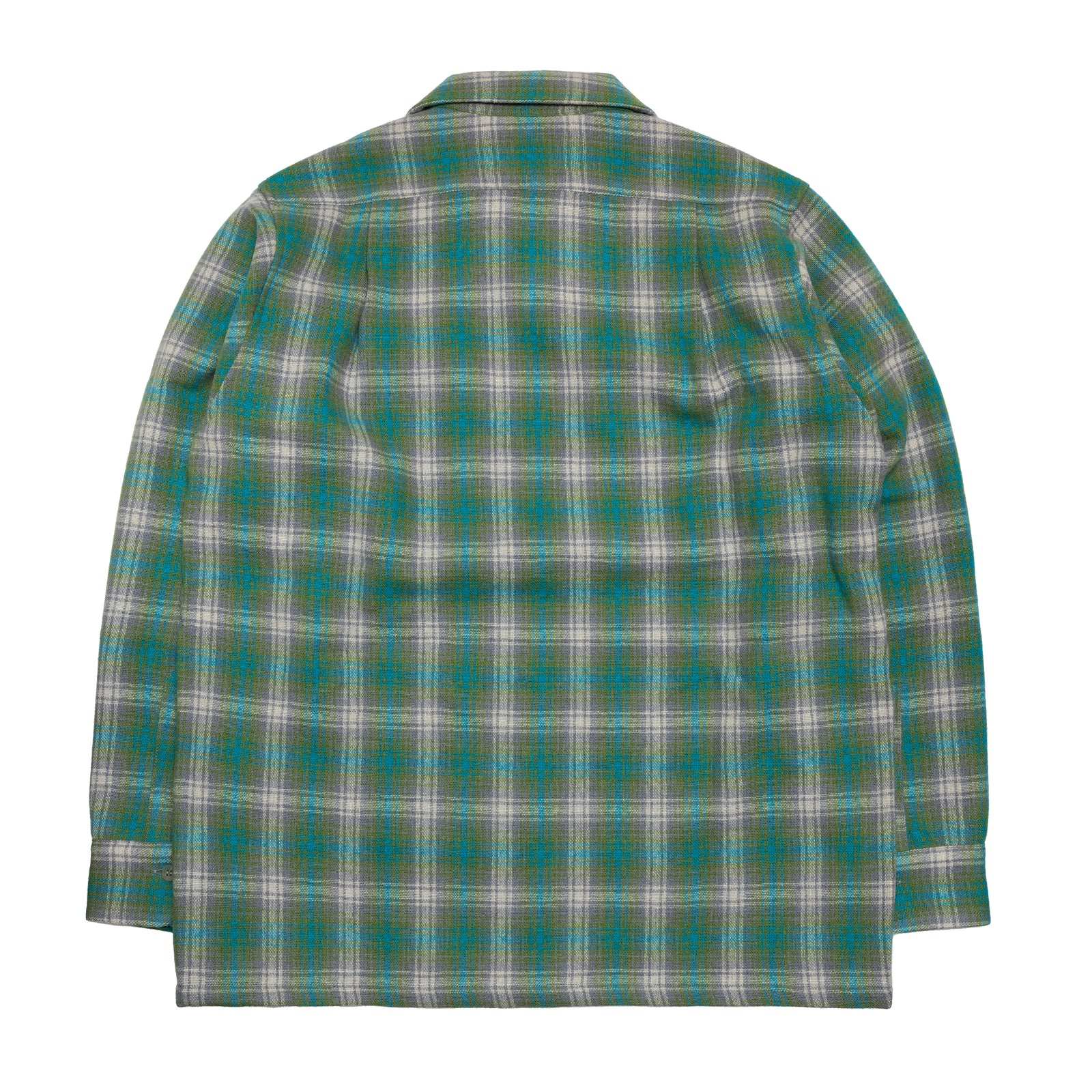 WOOL CHECK SHIRT / GREEN – SC WEB STORE