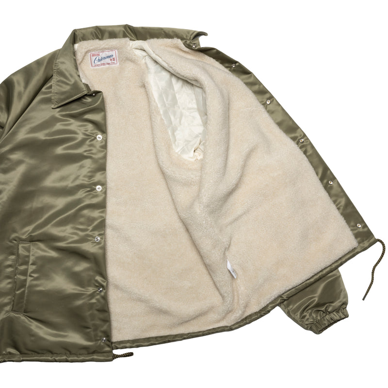 COACHES JACKET / OLIVE – SC WEB STORE