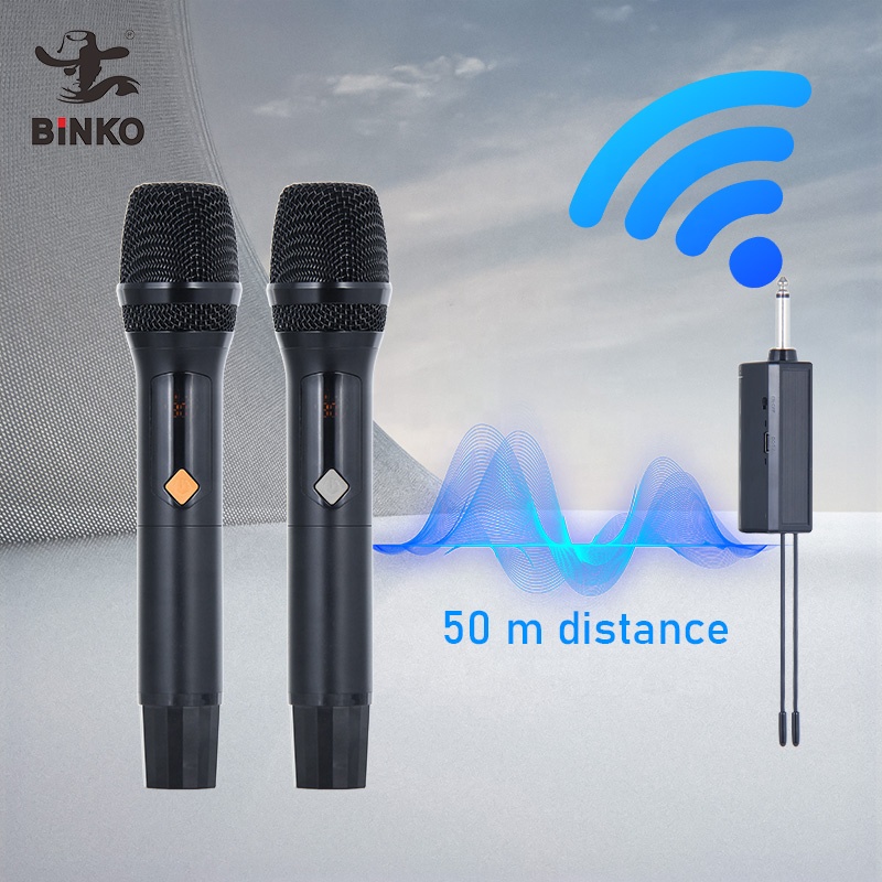 Binkoブランド ワイヤレスハンドマイク K8 K9 ステージ・会議用