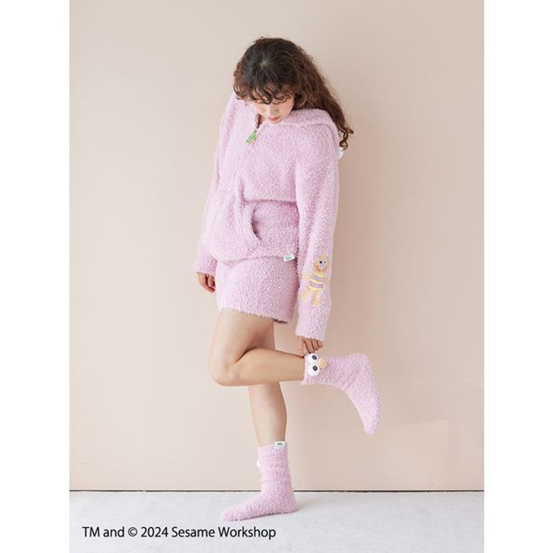 ジェラートピケ gelato pique 【SESAME STREET】エルモ パーカ