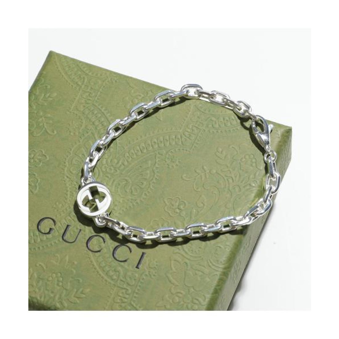 グッチ GUCCI GUCCI ブレスレット INTERLOCKING G 796351 J8400 （8106