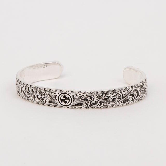 グッチ GUCCI バングル 433575-J8400 インターロッキングG ユニ