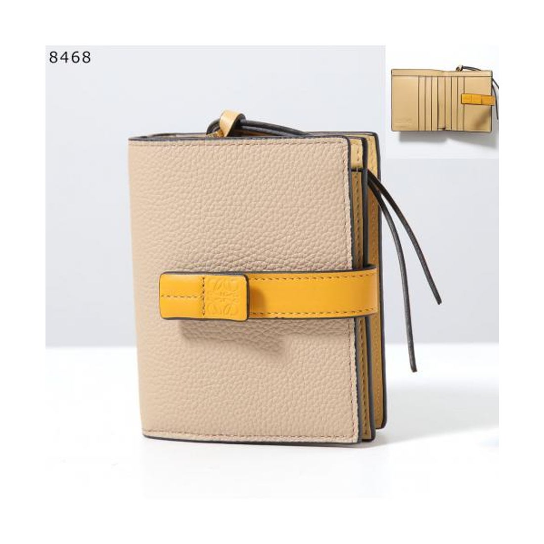ロエベ LOEWE LOEWE 二つ折り財布 COMPACT ZIP C660Z41X （5666/SHELL