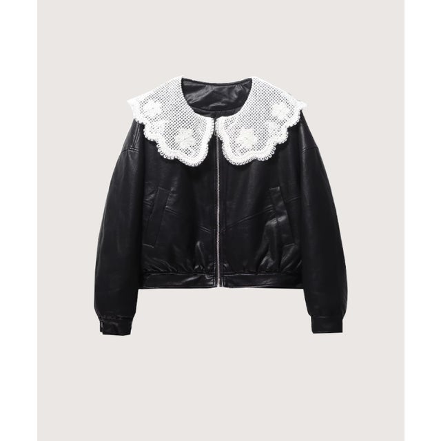 ラポミ プチ LA POMME petit Quilting Ribbon Puffer Duck Down Jacket