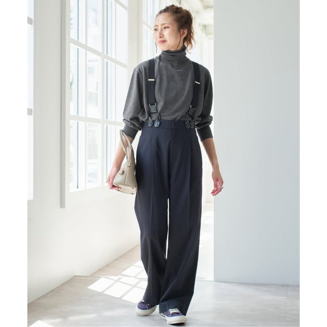 スピック＆スパン Spick & Span 《追加》18Gタートルネックプル