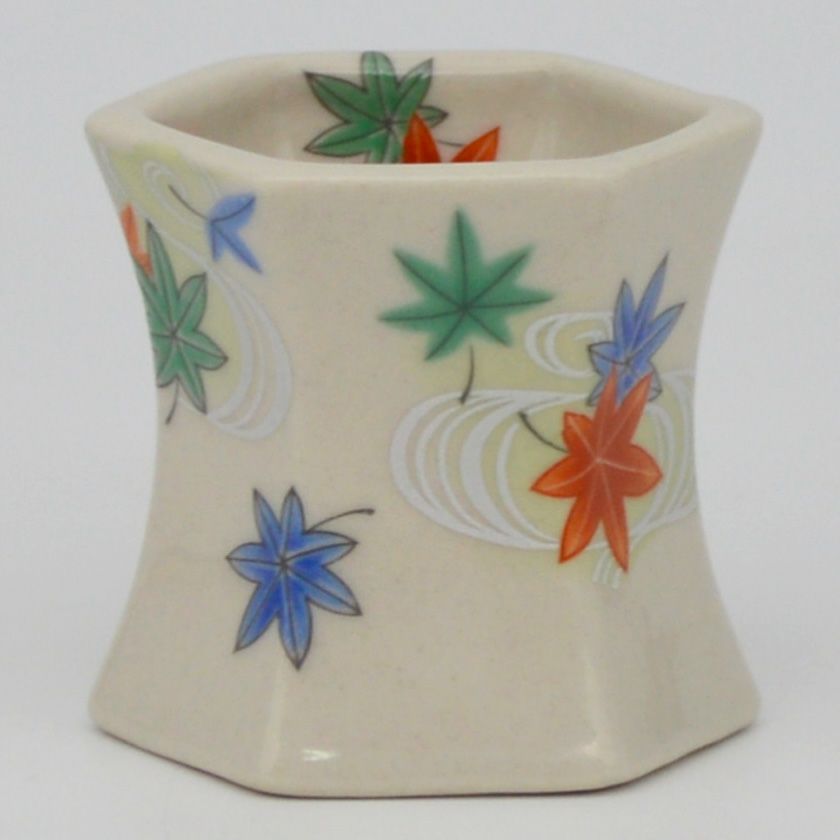 茶道具 蓋置（ふたおき） 六角蓋置 青楓 花月窯 | 千年の香り 千紀園