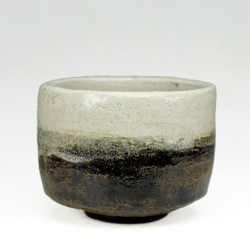 茶道具 楽茶碗（らくちゃわん） 茶碗 黒楽 光悦 「不二山」写 吉村 楽