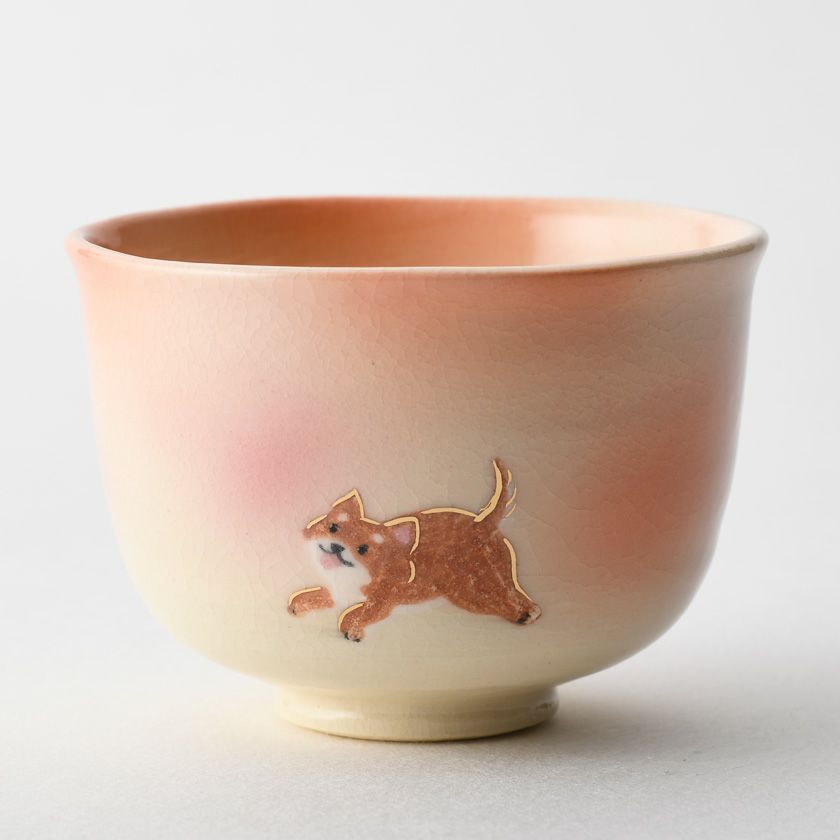茶道具 抹茶茶碗（まっちゃちゃわん） 万能碗 犬 楽入窯 | 千年の香り