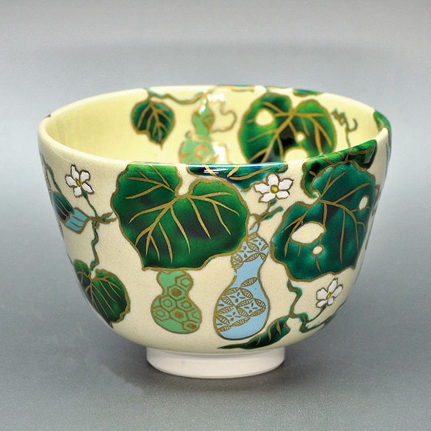 茶道具 抹茶茶碗（まっちゃちゃわん） 茶碗 仁清 六瓢 清閑寺窯 | 千年