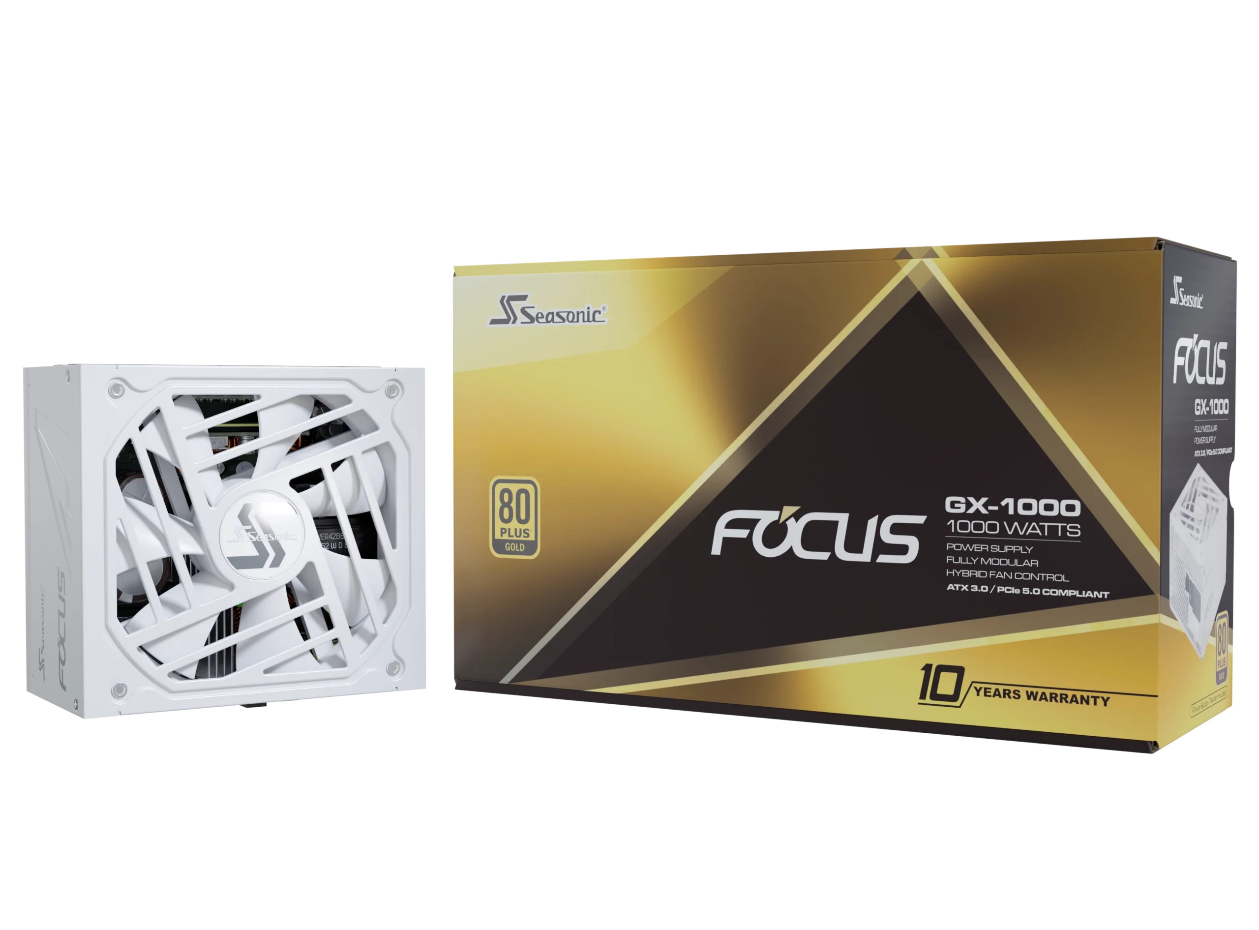 FOCUS GX WHITE ATX 3.0 - Seasonic High Efficiency Power Supplies