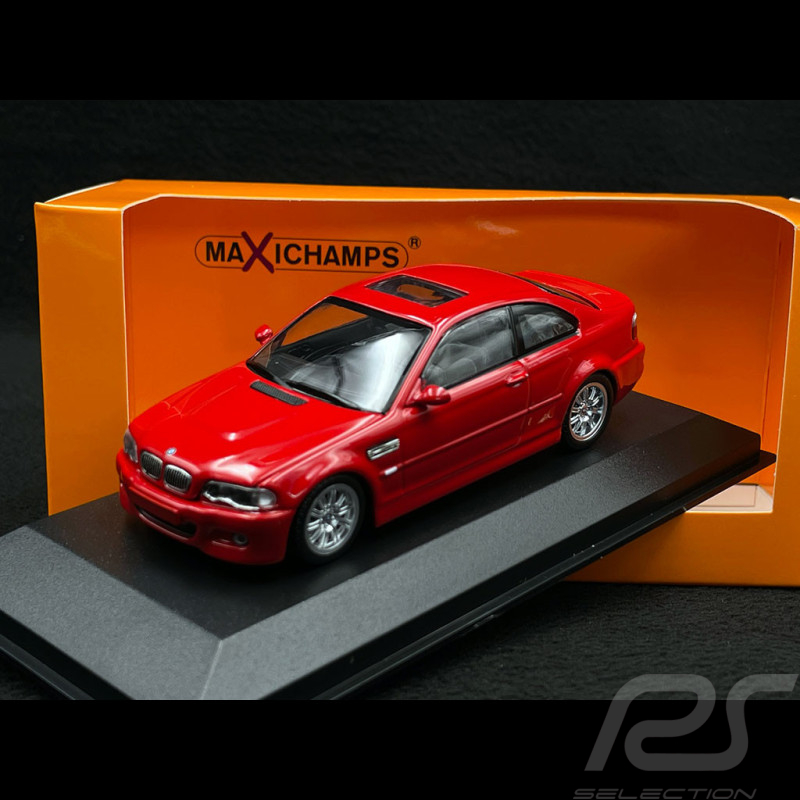 BMW M3 E46 2001 Red 1/43 Minichamps 940020020