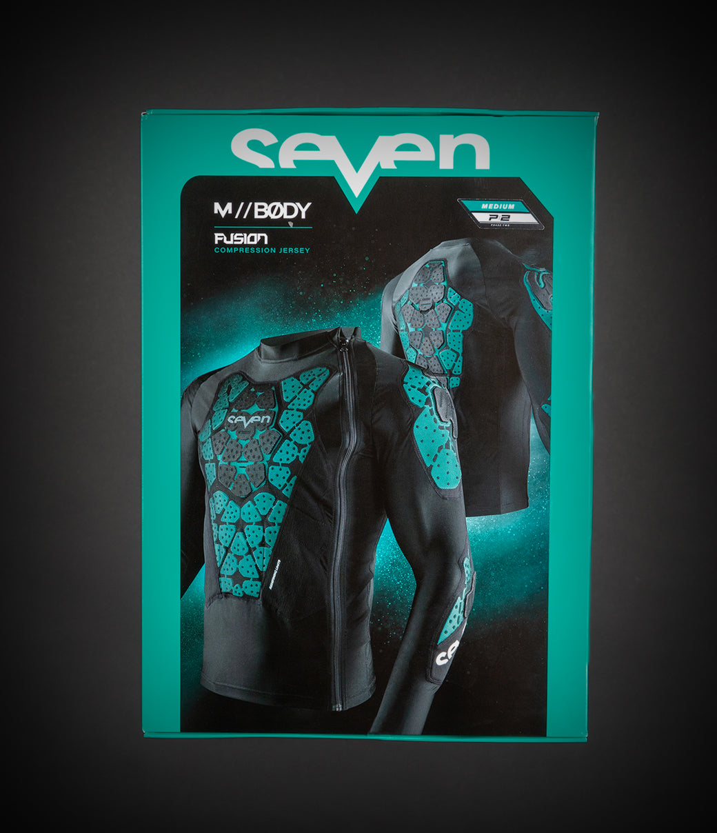 Fusion Compression Jersey - Black – Seven MX