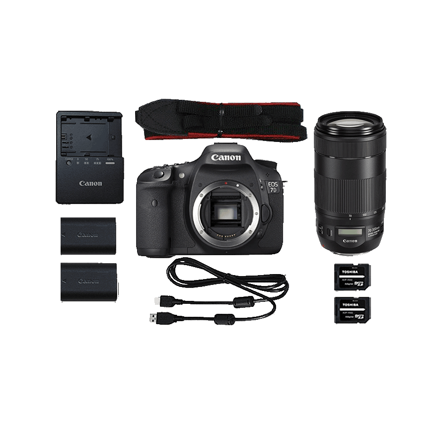 レンタル] キャノン Canon EOS 7D 望遠レンズセット｜一眼レフカメラ