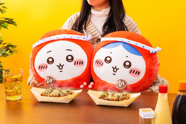 テーブルにちいかわ、ハチワレを座らせたい！ 「ちいかわ たこイカくじ
