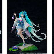 初音ミク」15周年！アジサイが涼しげな“真夏花火Ver.”イラストが