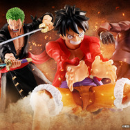 ワンピース」ルフィ＆ゾロ＆サンジ、鬼ヶ島討入衣装でフィギュア化