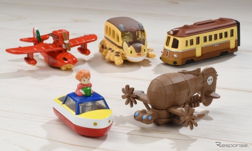 トミカ×ジブリ、コラボ第2弾は「天空の城ラピュタ」と「崖の上のポニョ