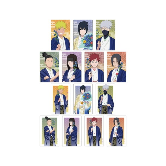 NARUTO-ナルト- 疾風伝 描き下ろし トレーディングカードステッカー