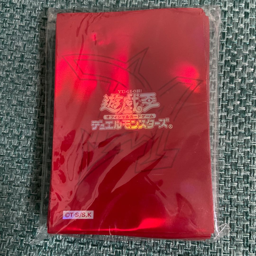 未使用】旧オシリスレッド スリーブ 61枚セット 遊戯王 未使用】旧