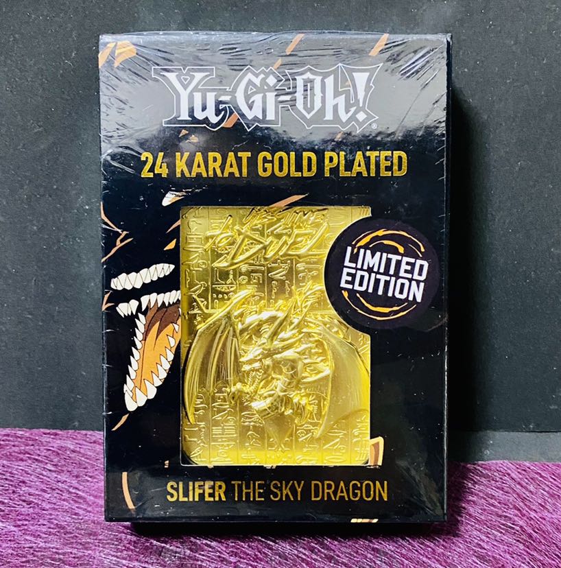 5000個限定】遊戯王英語版 三幻神オシリスの天空竜 24Kメッキ金属製