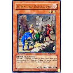 遊戯王♦️絶版 旧アジア1st トラップ処理班Aチーム レリーフ 旧アジア