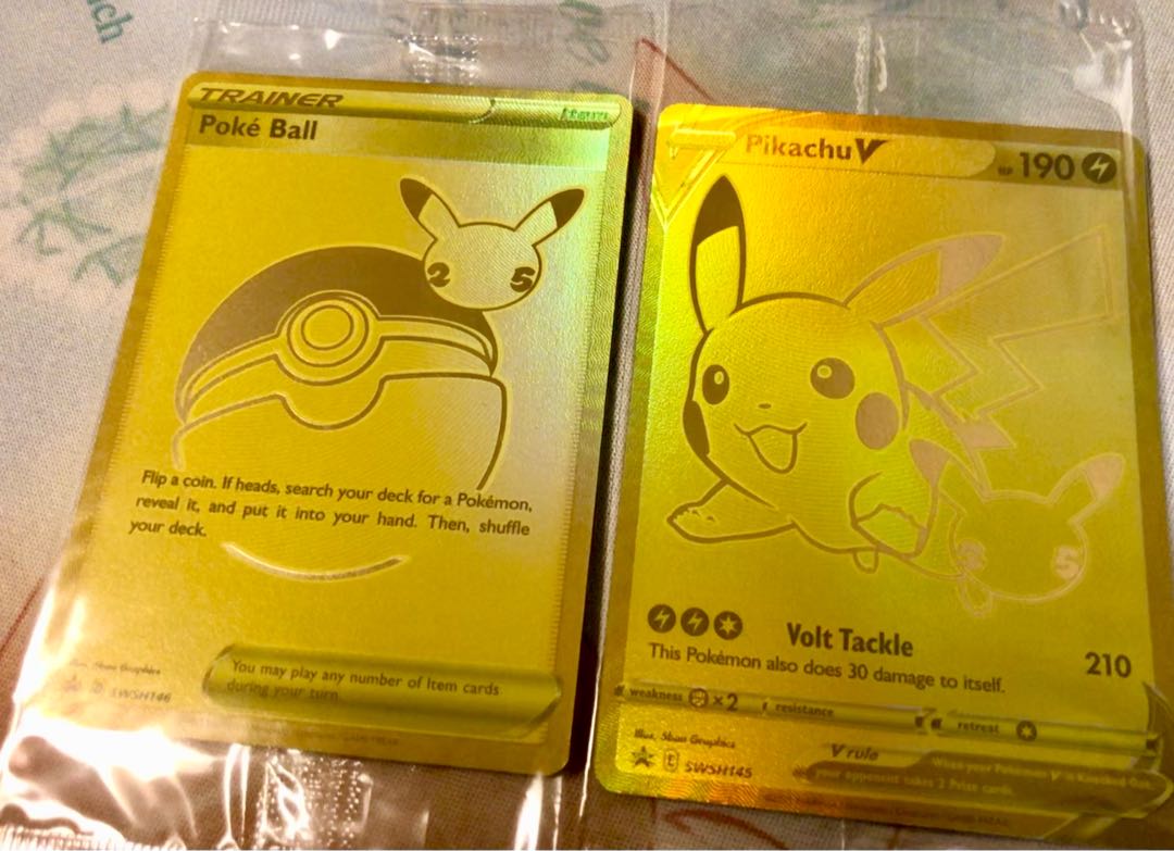 海外版 ポケモンカード 25周年 ゴールデンボックス ピカチュウ プロモ