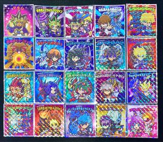 全20種 遊戯王マンチョコ 遊戯王マン ビックリマンシール ビックリマン