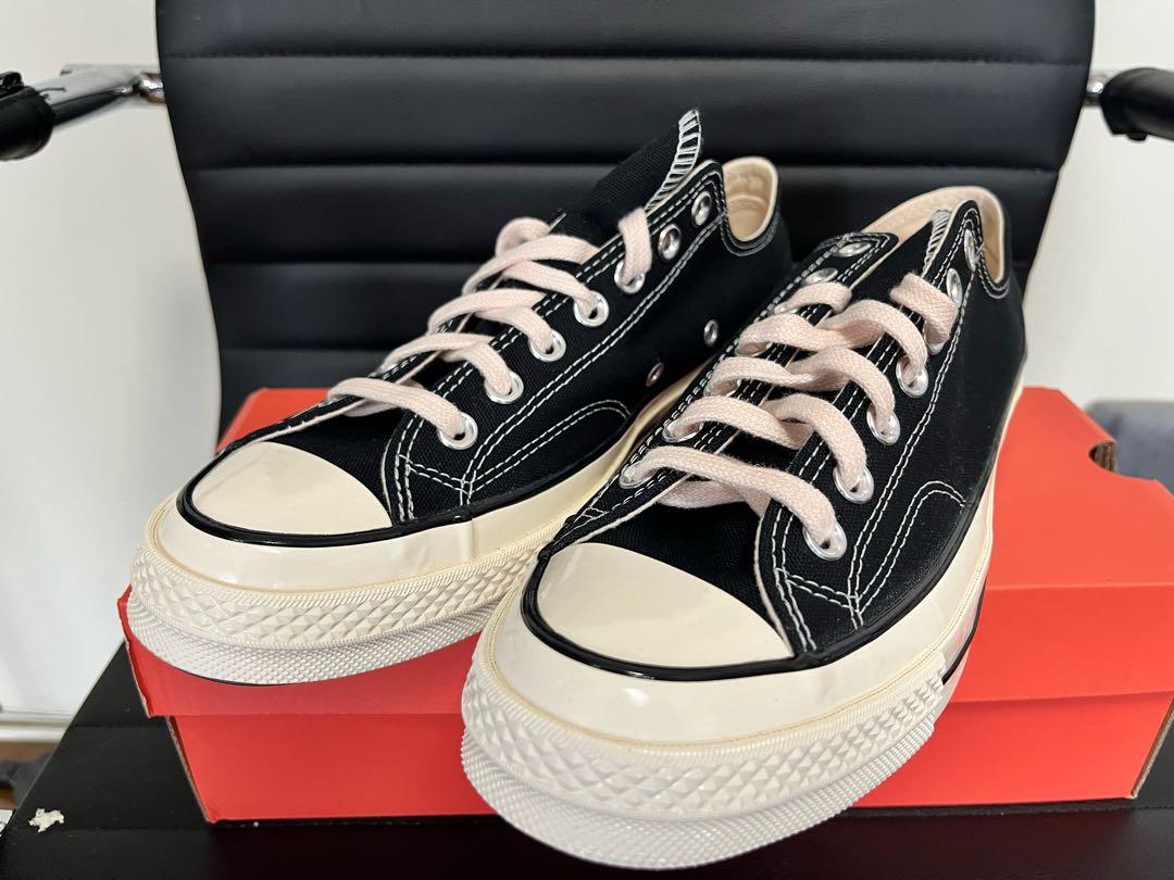 コンバース チャックテイラー CT70 OX 27.0 黒 ブラック 27cmの通販