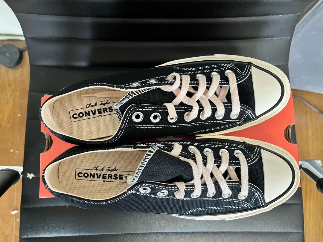 コンバース チャックテイラー CT70 OX 27.0 黒 ブラック 27cmの通販