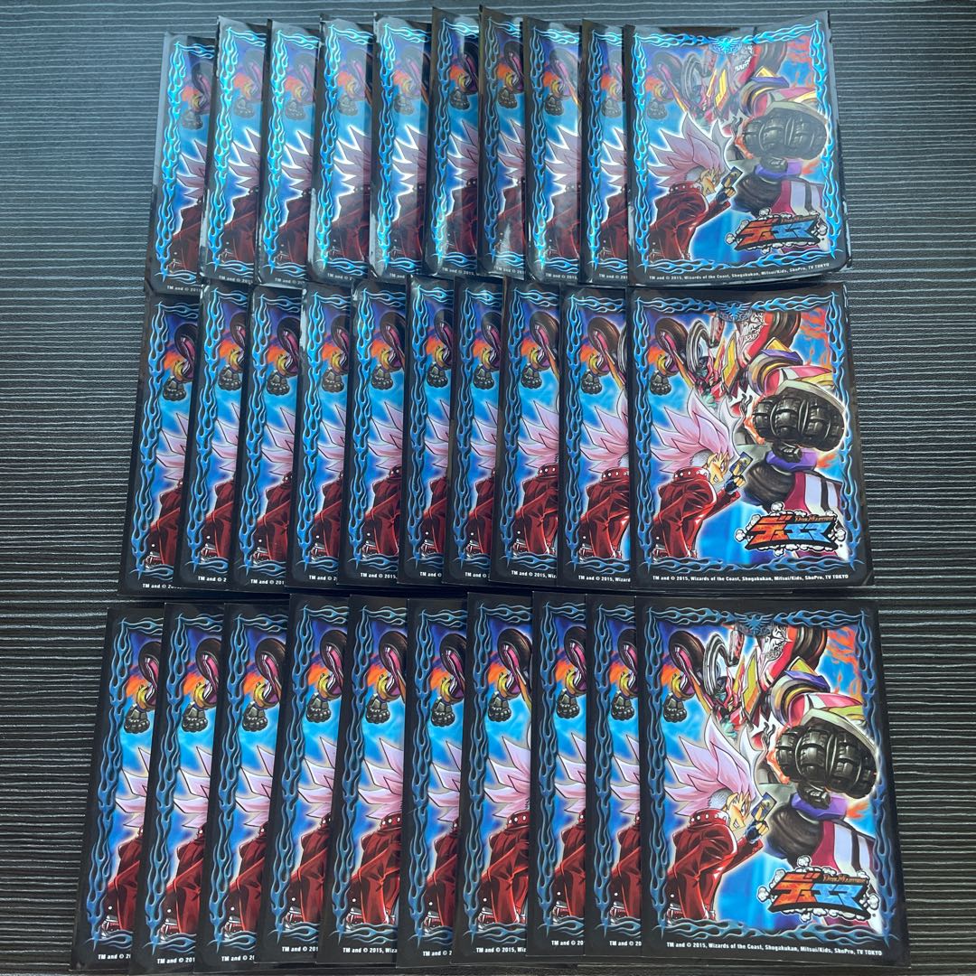 轟く侵略 レッドゾーン&バサラ スリーブ 30枚 30枚の通販 【値下げ条件