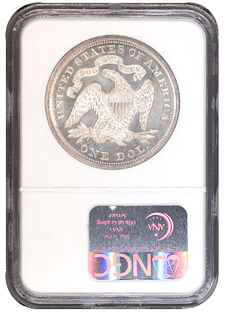 1871 $1 MS | Coin Explorer | NGC