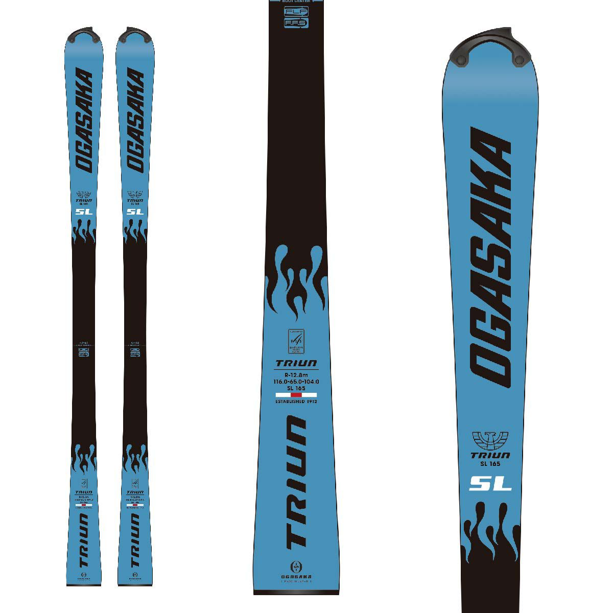 OGASAKA オガサカ スキー板 ＜2024＞ TRIUN 〔トライアン〕SL【板のみ