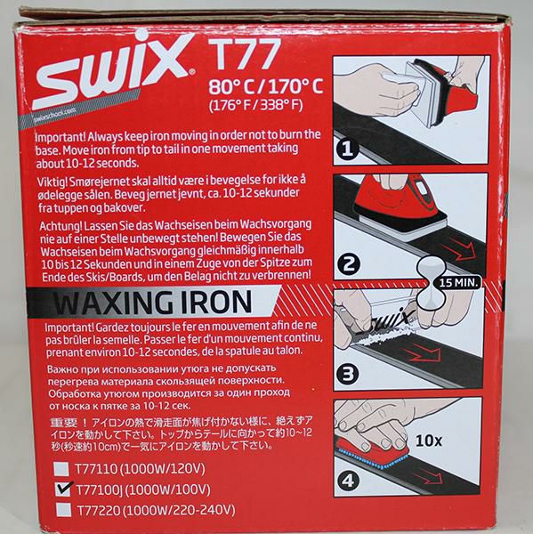 SWIX スウィックス T77 ワクシングアイロン 100V・1000W ホット