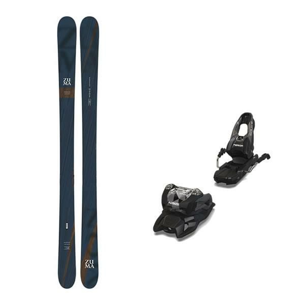 ZUMA スキー MONO ADVANCE BLUE (25-26 2026) + 26 マーカー SQUIRE 10