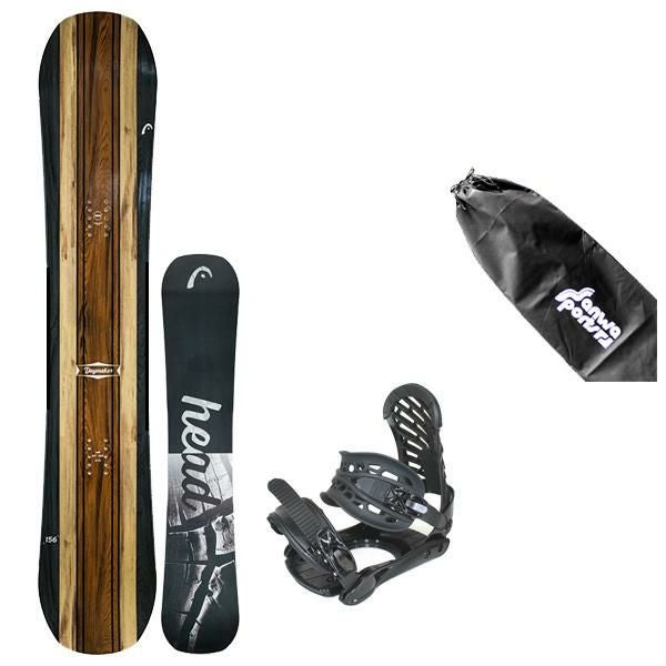スノーボード 3点セット HEAD ヘッドスノーボード 板 STOMP-TRUE DC