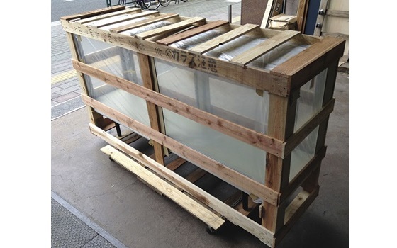 オプション（木枠梱包）