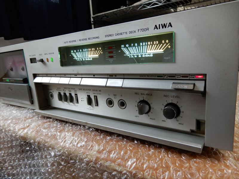 AIWA AD-F700R その2: 昭和カセットデッキ研究所