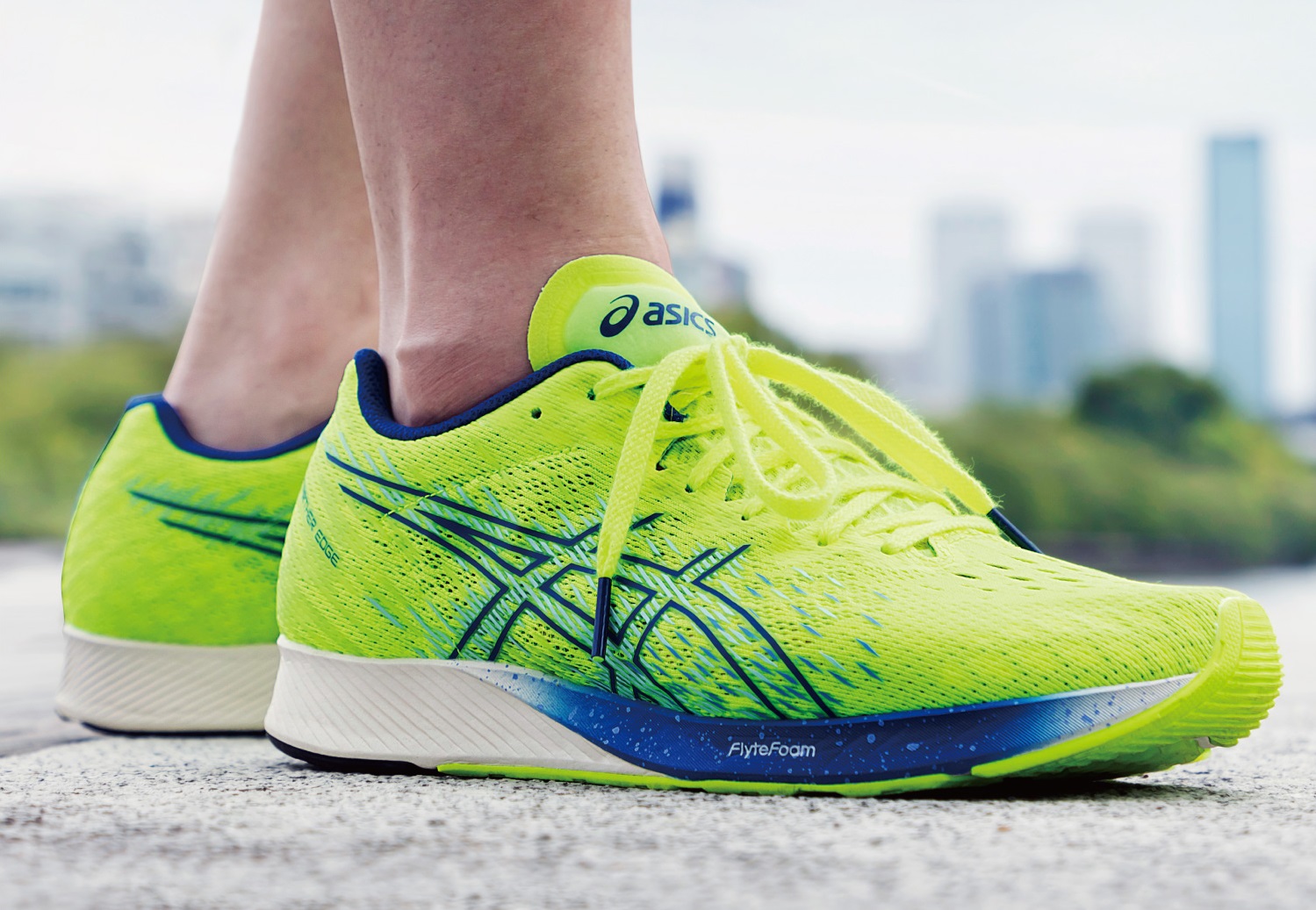 アシックス」からサブ3.5を目指すランナーに向けスピードをより出し