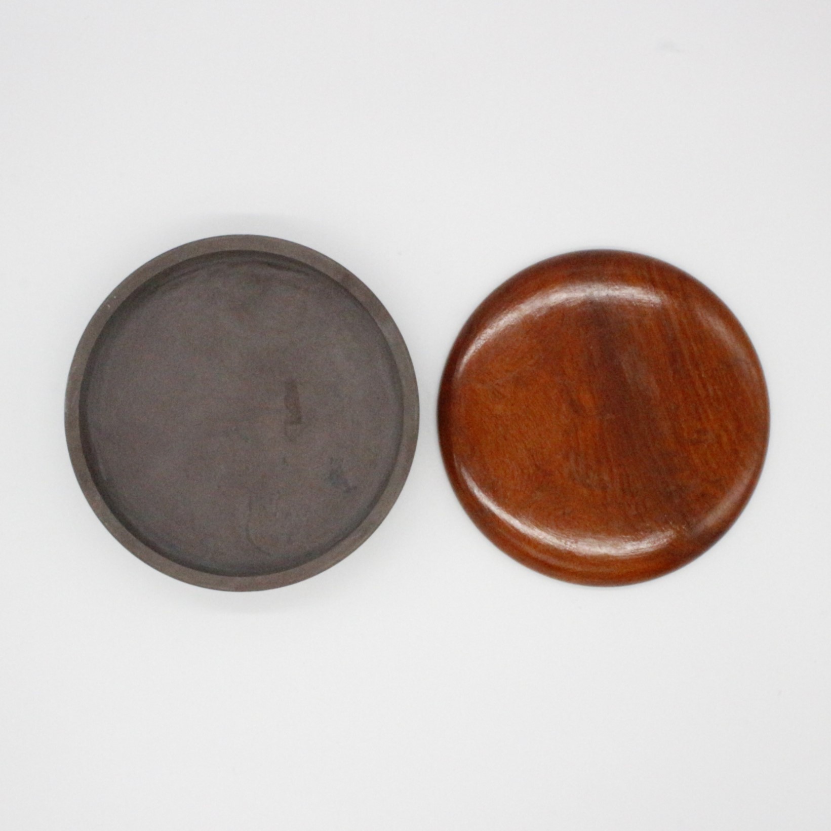 書芸サロン 賛交 / 唐硯 端渓 宋坑硯 丸 6吋