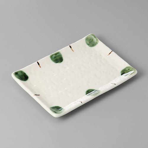 みやび街道5-276】渕織部十草6.0長角皿 – 業務用食器の食器プロ