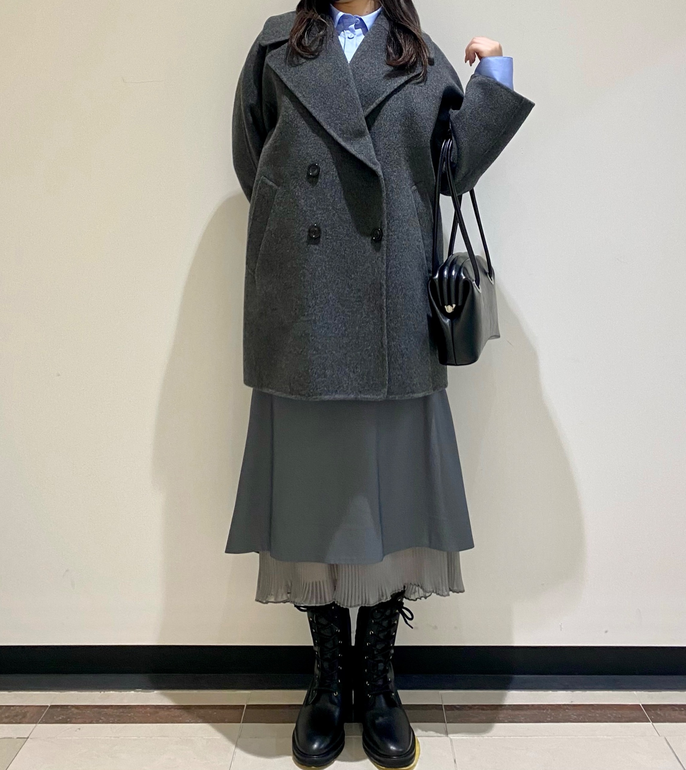 LE CIEL BLEU〉ダブルフェイスショートコート | Ladies Fashion topics