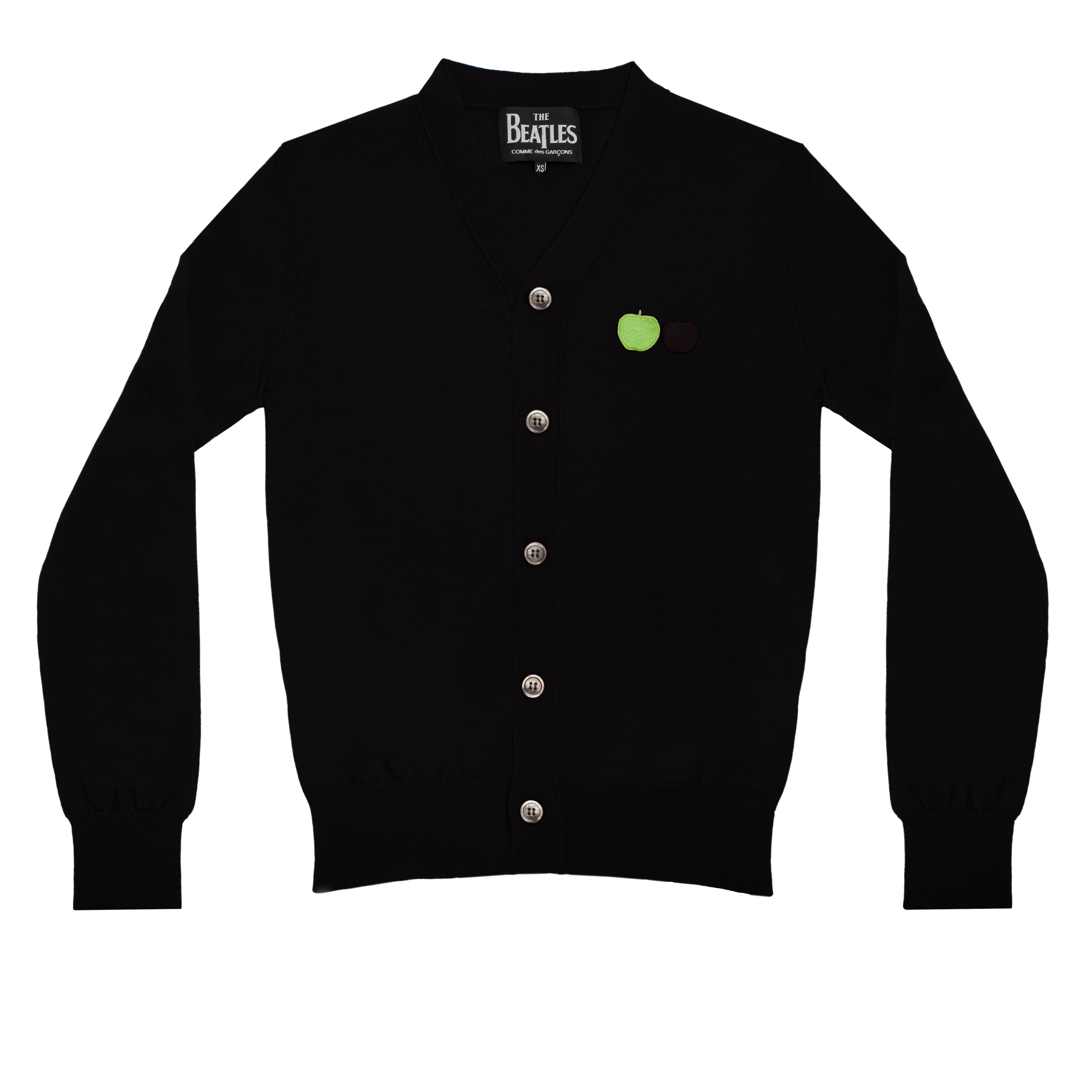 The Beatles CDG: Cardigan (Black) | DSMG E-SHOP