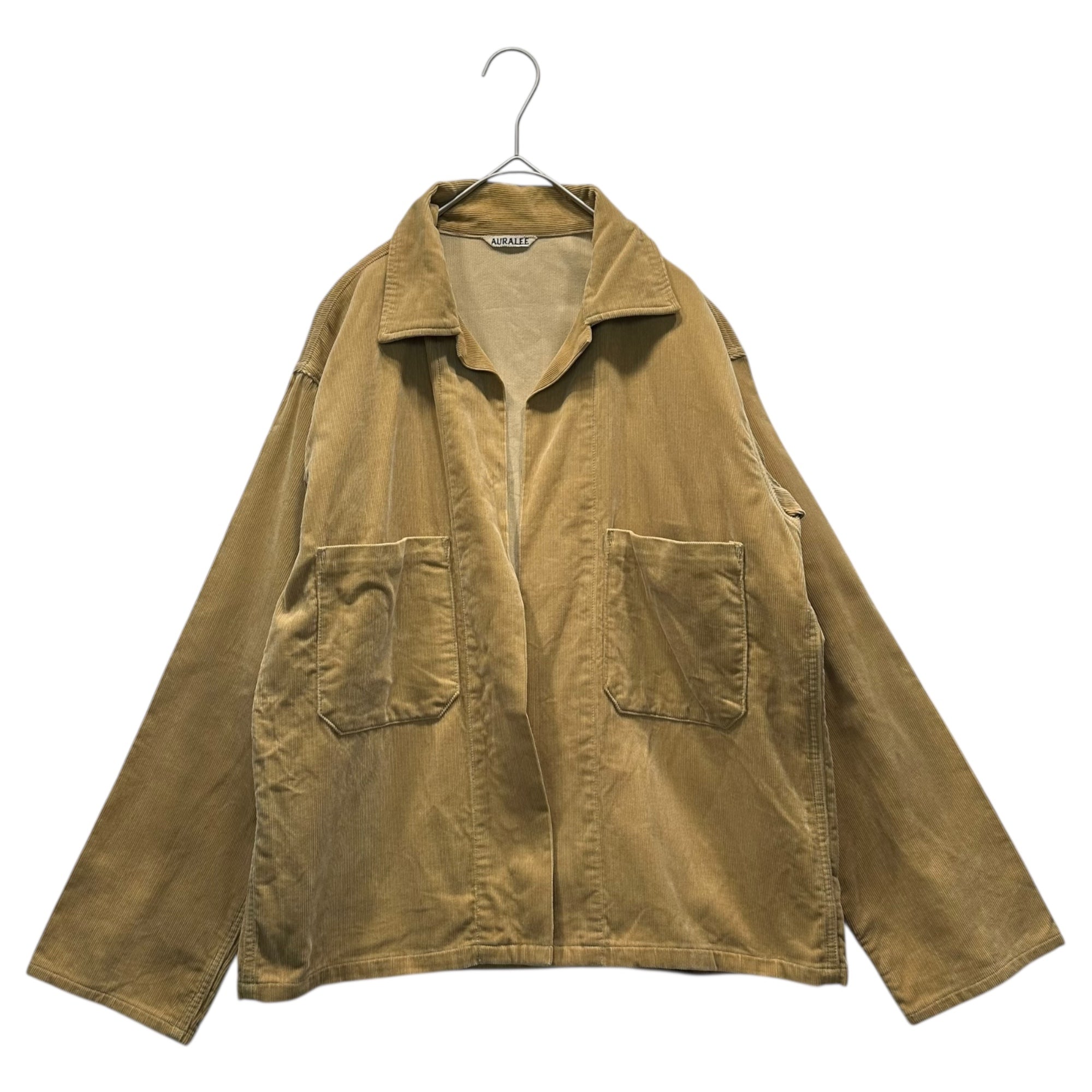 AURALEE(オーラリー) WASHED CORDUROY SHIRTS JACKET ウォッシュド