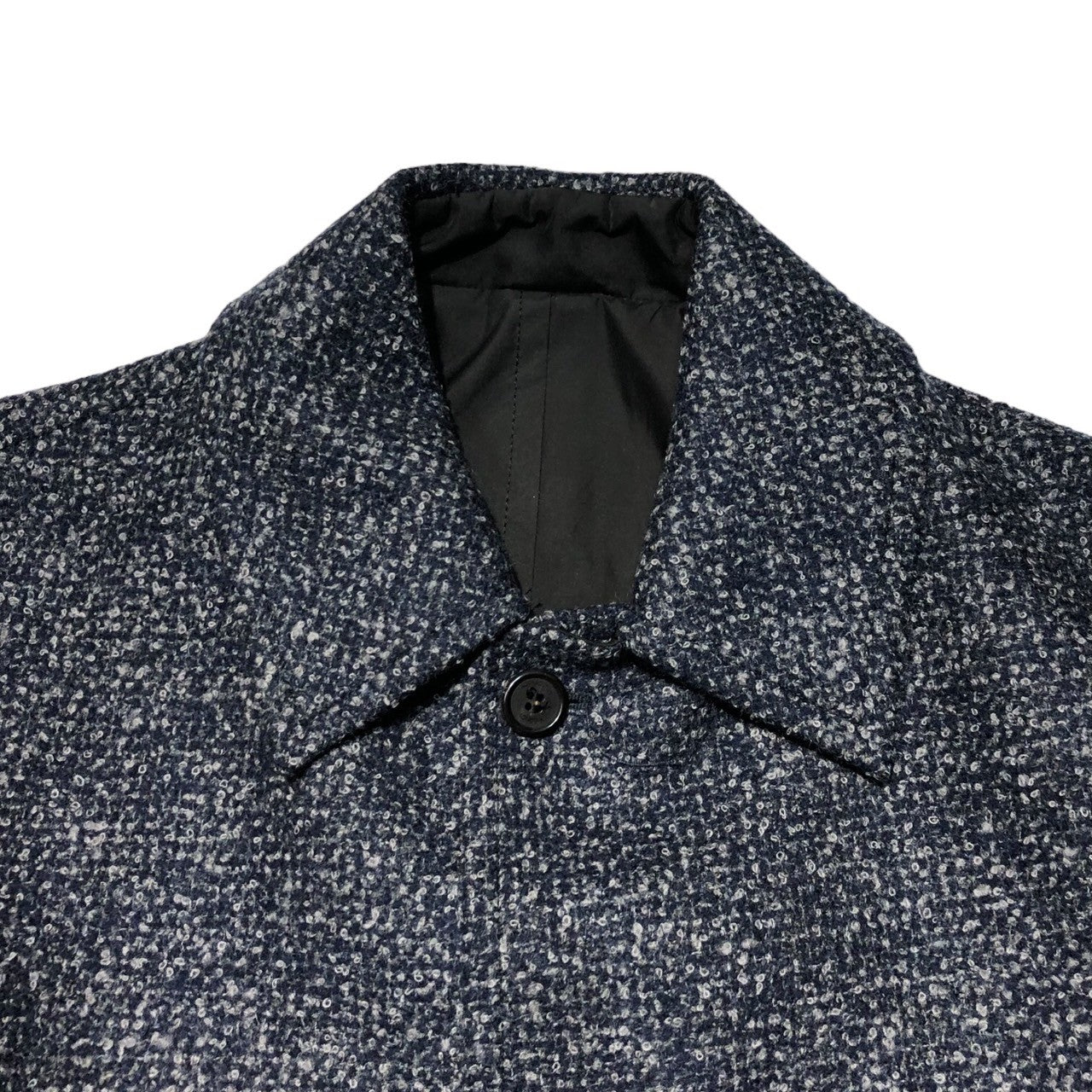 Aquascutum(アクアスキュータム) Reversible tweed wool nylon