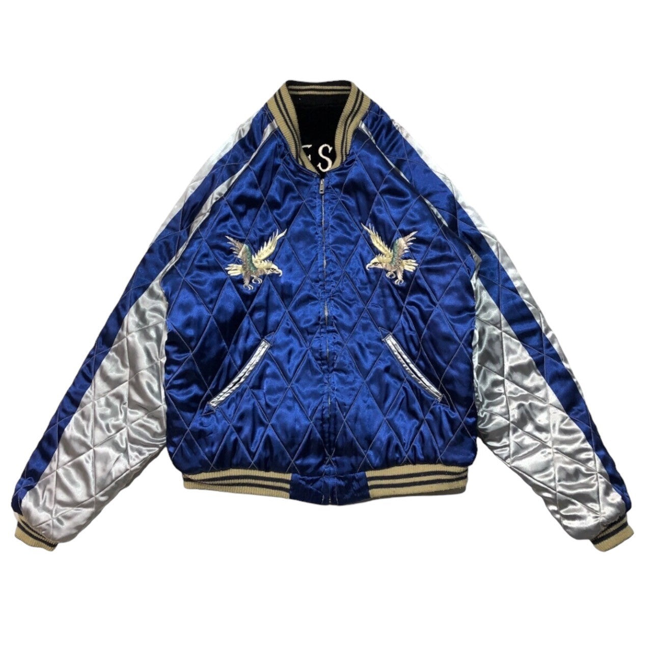 テーラー東洋 サテンスカジャン リバーシブル スーベニア TT11381