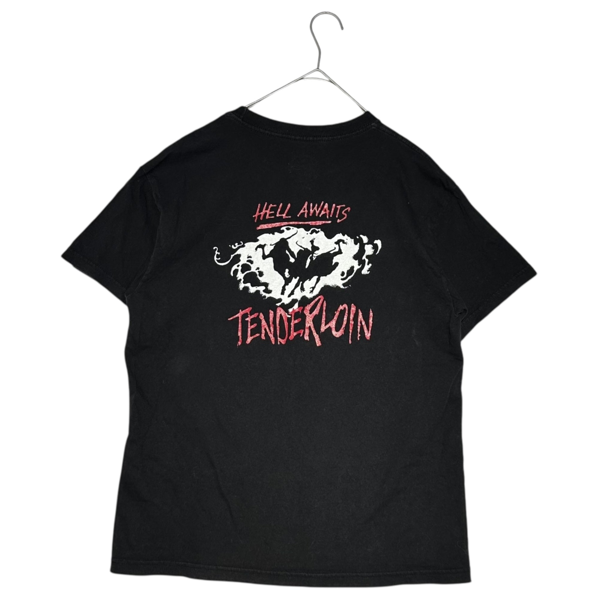 TENDERLOIN(テンダーロイン) T-TEE HELL AWAITS グラフィック プリント