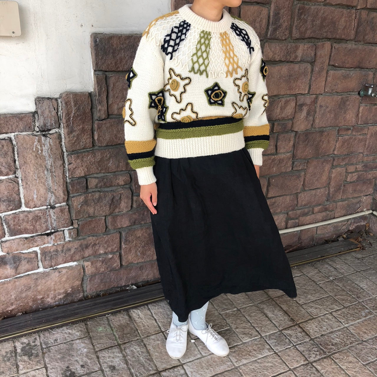 i.s. ISSEY MIYAKE(アイエス イッセイミヤケ) 90's motif embroidery