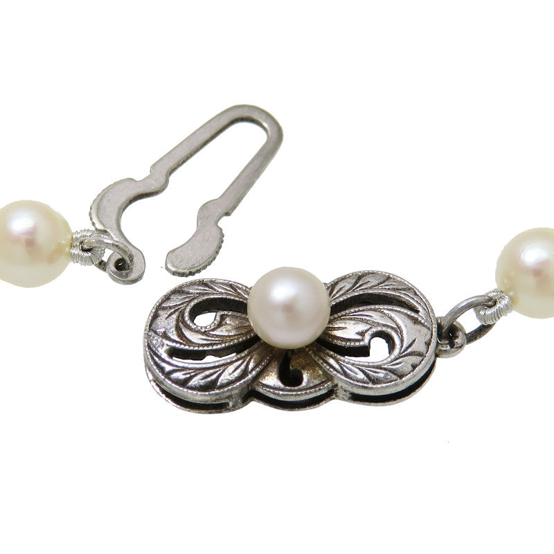 MIKIMOTO/ミキモト】 正規店にて糸替え済み アコヤ真珠 5.0～5.5mm