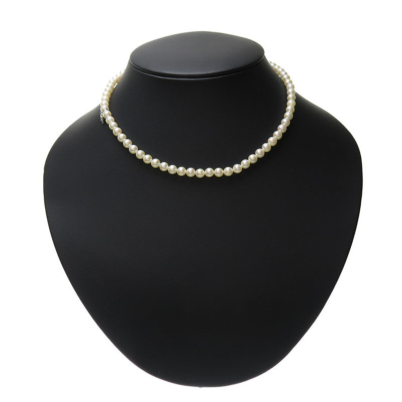 MIKIMOTO/ミキモト】 正規店にて糸替え済み アコヤ真珠 5.0～5.5mm