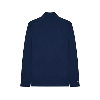 Malbon x Knicks Navy Evergreen Performance Quarter Zip Pullover